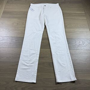 Turtleson Pants Men 34x34 White York Moleskin 5 Pocket Golf Slack Stretch